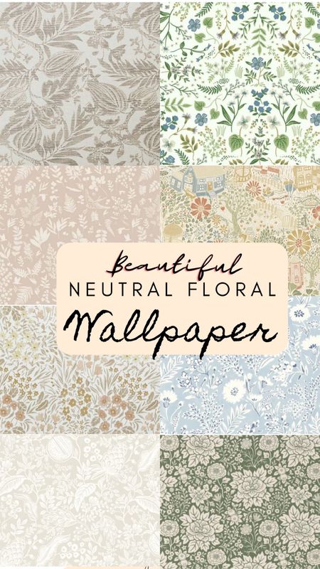 I love the beautiful classic look of a neutral floral wallpaper and these stunners would look gorgeous in any room of your home! 😍

#LTKhome