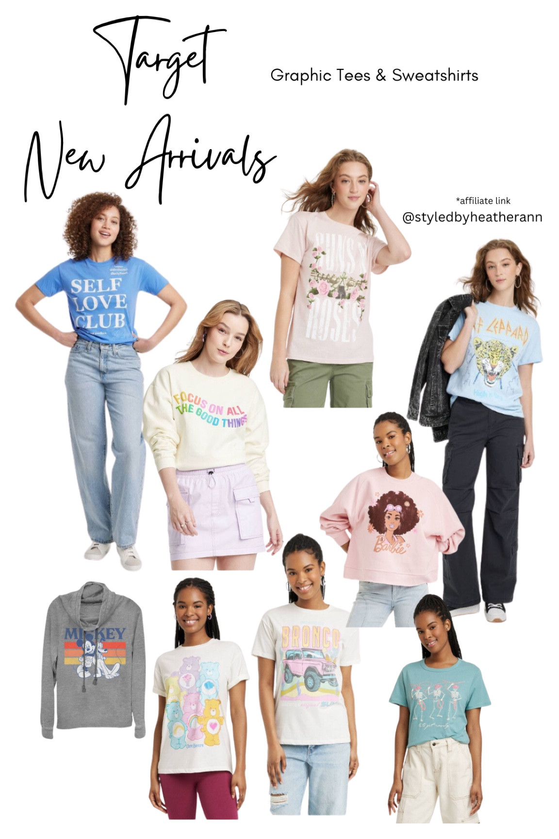Target new arrivals - graphic tees, and sweatshirts

#LTKmidsize #LTKstyletip #LTKSpringSale