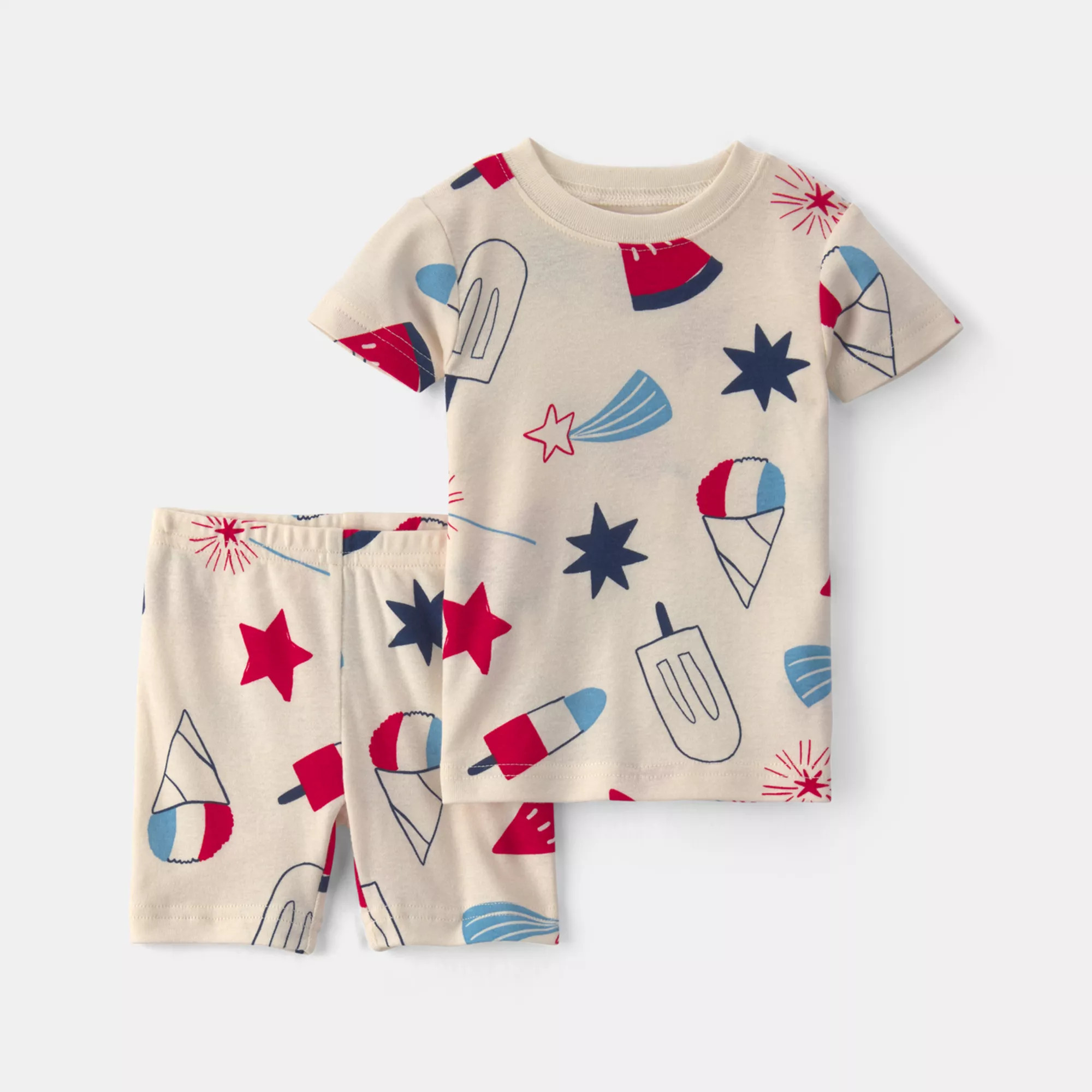 Baby Boy Carter’s Fourth of July 2-Piece Pajama Top & Pajama Bottoms Set | Kohl's