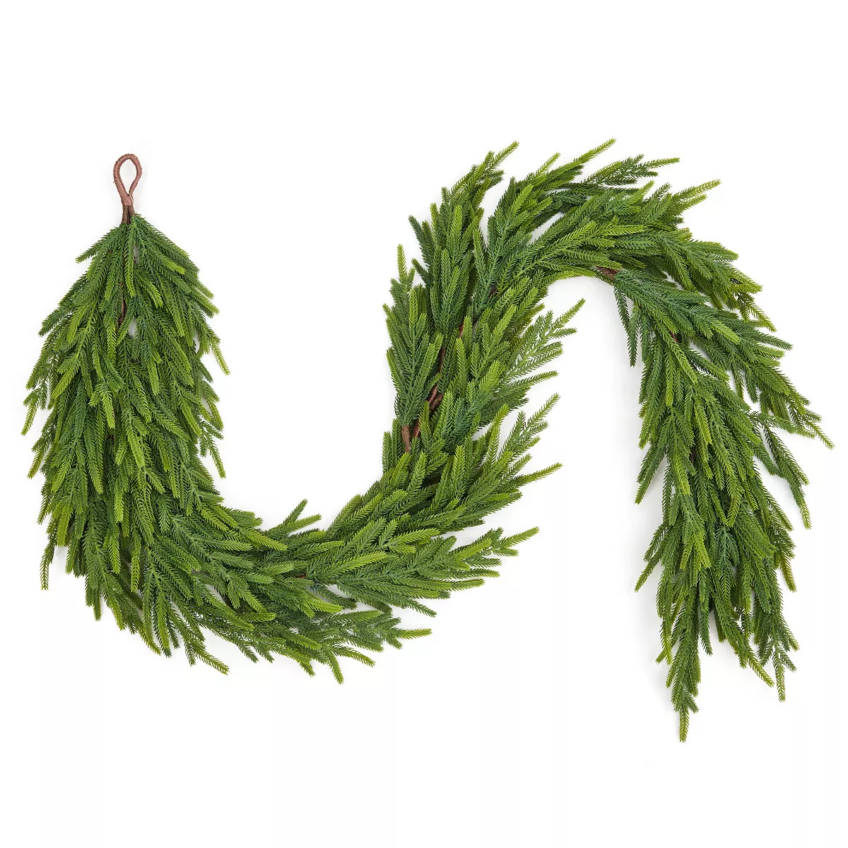 6Ft Artificial Norfolk Pine Garlands,Realistic Pine Garland,Green Artificial Greenery Garland for... | Target
