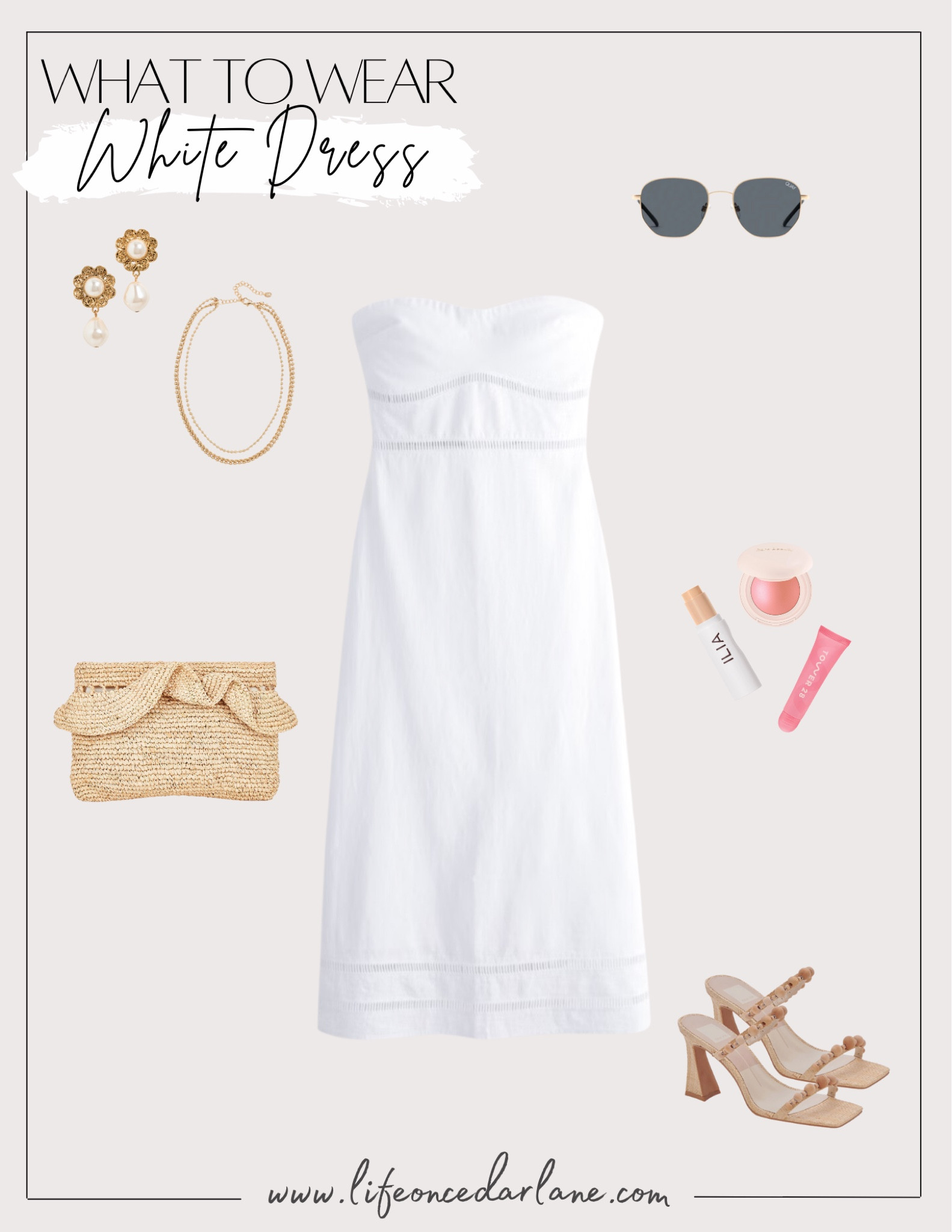 What to Wear- white dress! Loving this pretty spring white dress from Abercrombie! Perfect for a bridal shower, vacation & more! 

#springoutfit #wedding #whitedress #bride


#LTKtravel #LTKwedding #LTKsalealert