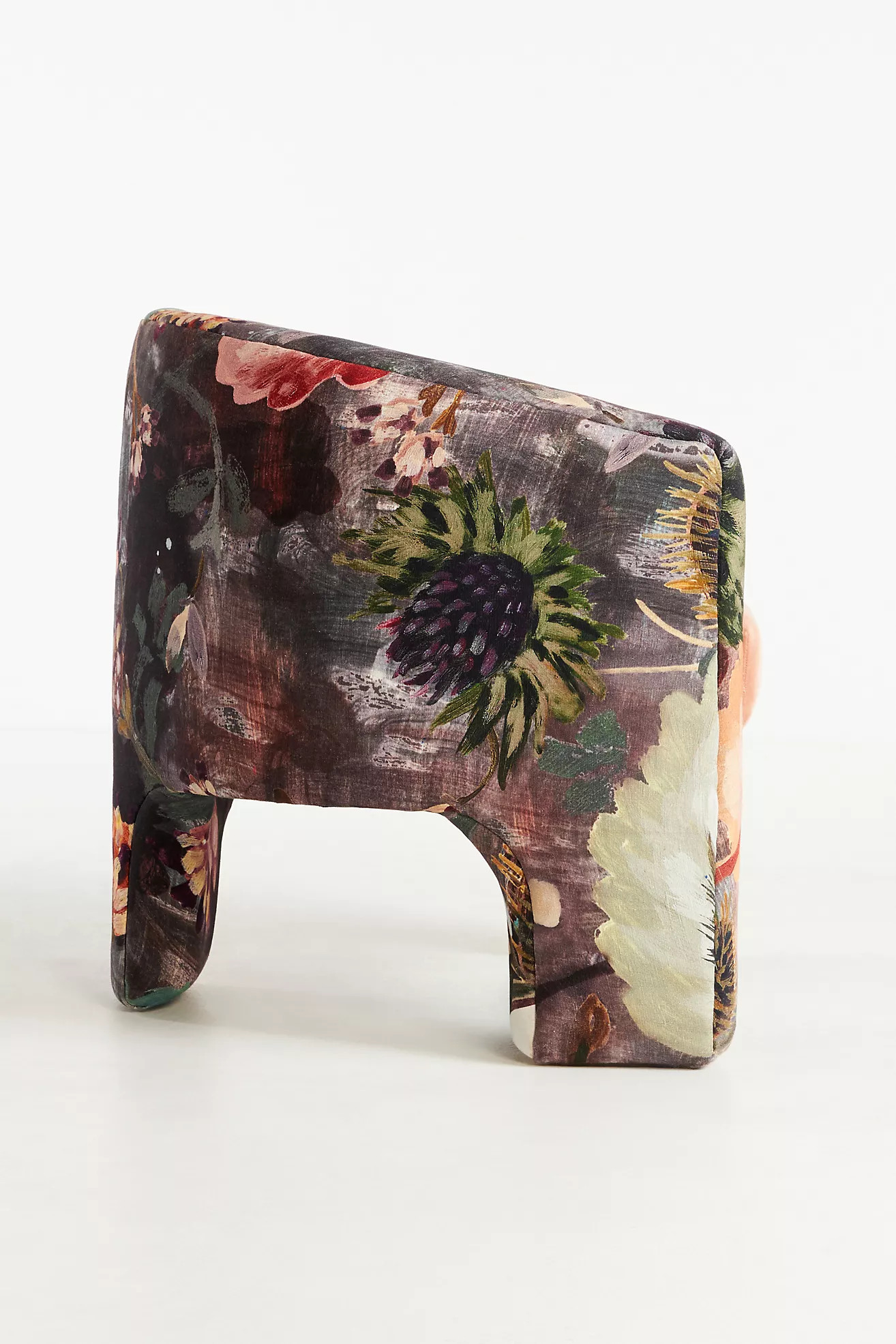 Effie Lena Velvet Tripod Chair | Anthropologie (US)