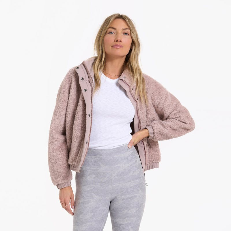 Cozy Sherpa Jacket | Umber | Vuori Clothing (US & Canada)