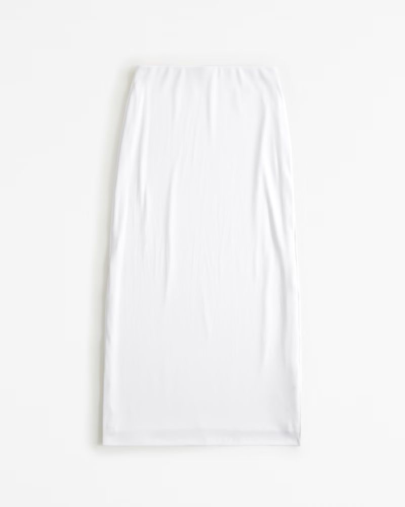 Women's Powdered Rib Knit Maxi Skirt | Women's New Arrivals | Abercrombie.com | Abercrombie & Fitch (US)