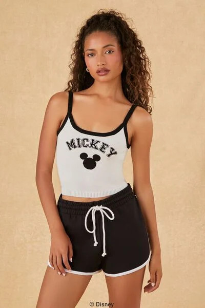 Disney Mickey Sweater-Knit Cami | Forever 21