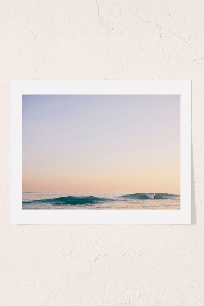 Max Wanger Waves No. 2 Art Print | Urban Outfitters (US and RoW)