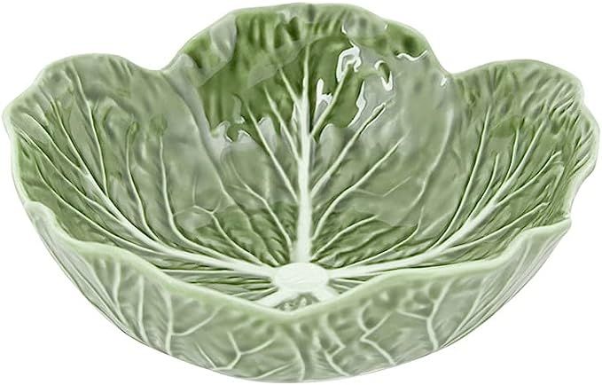 Bordallo Pinheiro Cabbage Green Large Bowl | Amazon (US)