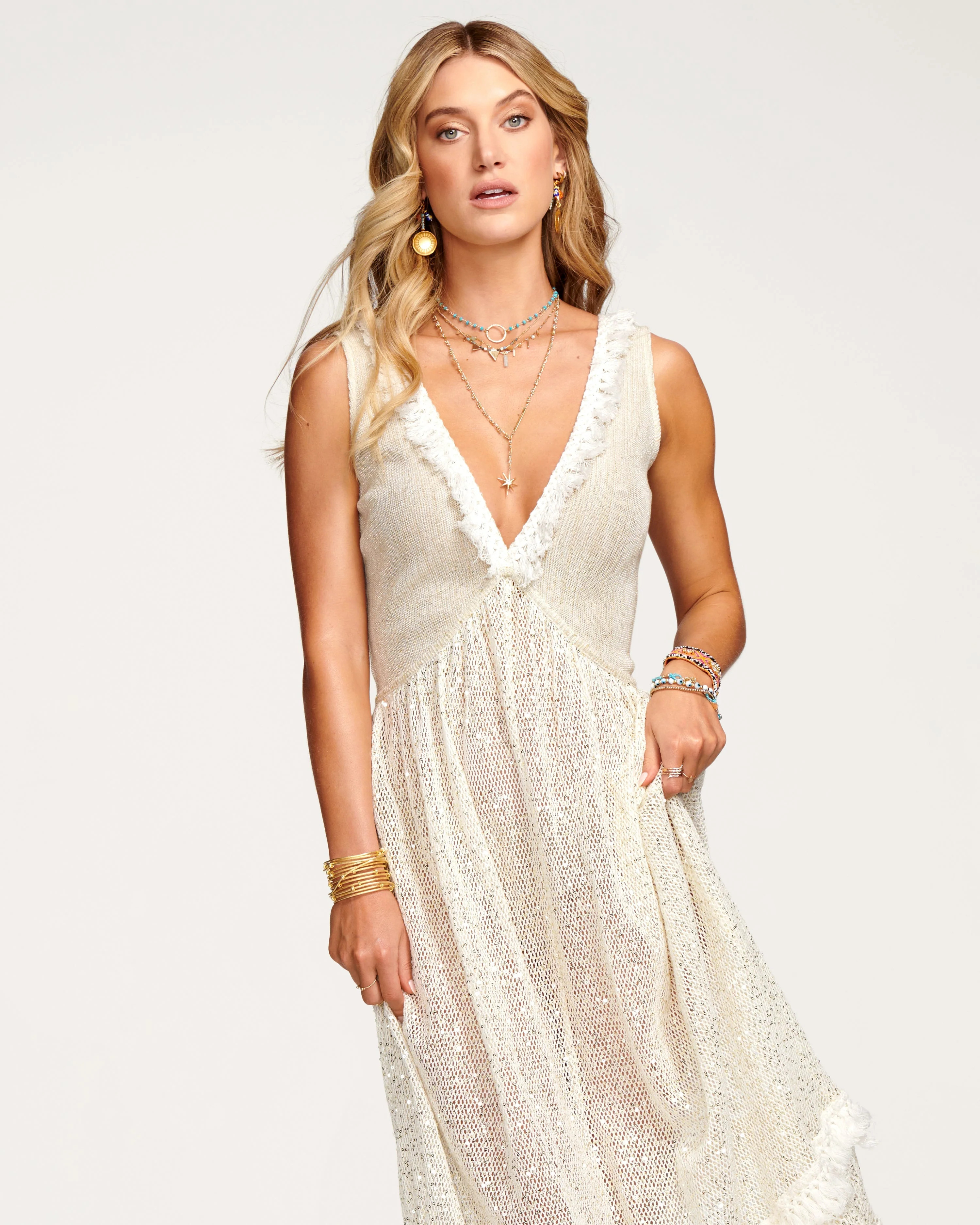 Jess Coverup Midi Dress | Ramy Brook