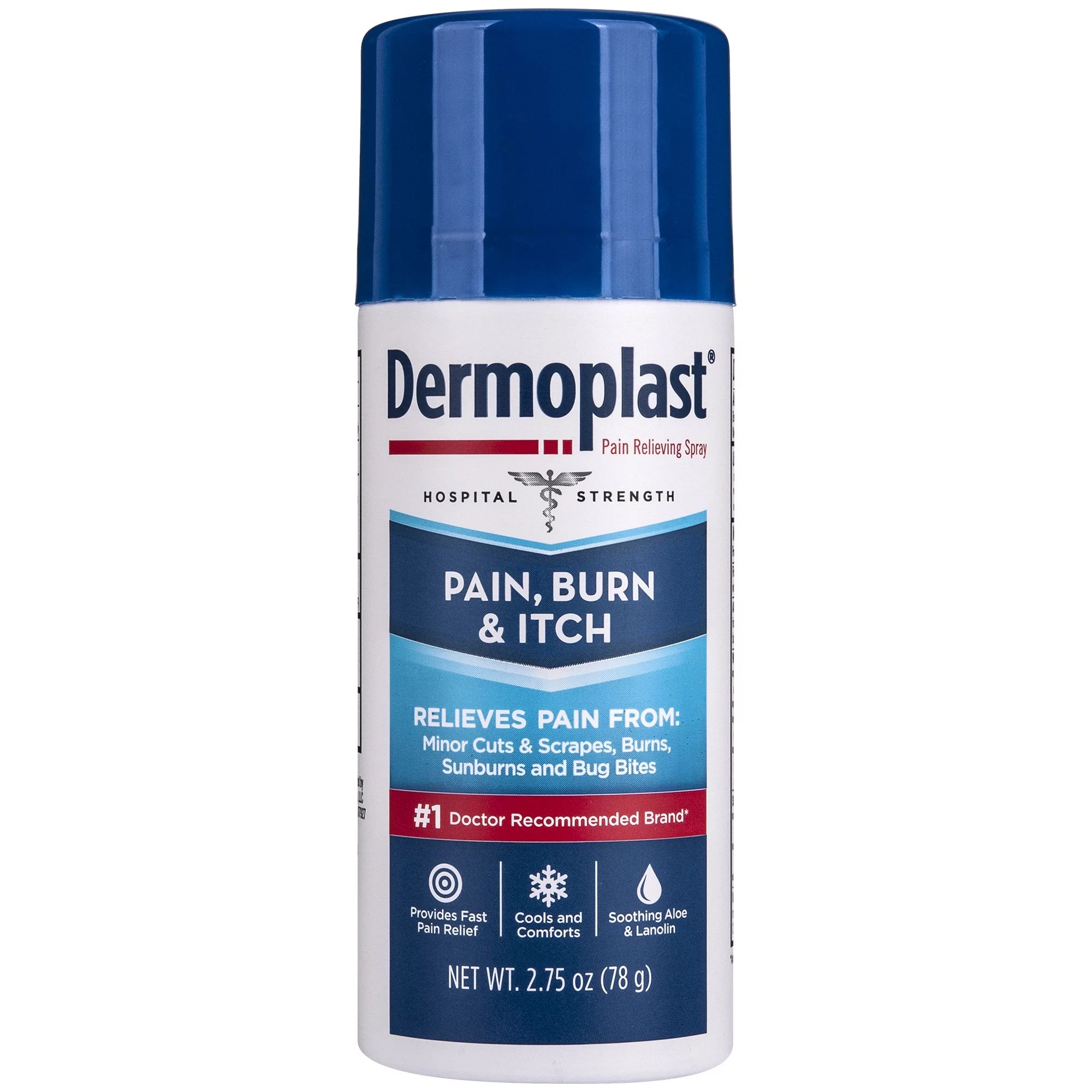 Dermoplast Pain, Burn & Itch Relieving Spray, 2.75 oz | Walmart (US)