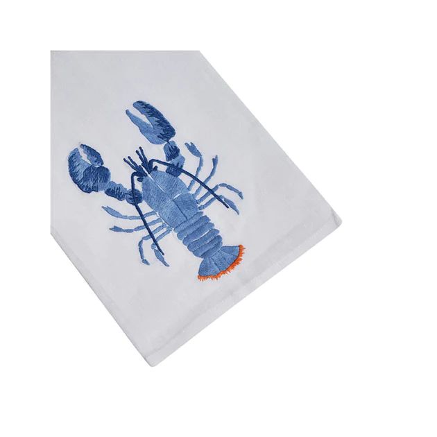 Lobster Linen Tea Towel | Cailini Coastal