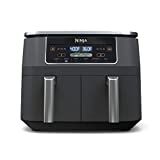 Ninja DZ201 Foodi 8 Quart 6-in-1 DualZone 2-Basket Air Fryer with 2 Independent Frying Baskets, M... | Amazon (US)