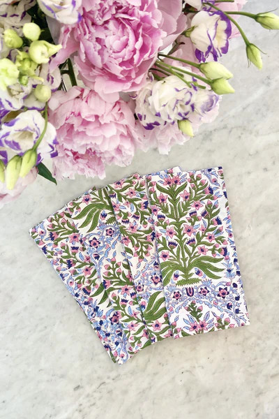 Mughal Jardin Dinner Napkins | Julia Amory