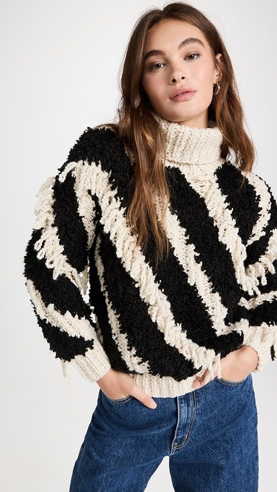 Zimmermann Cosmic Chunky Stripe Sweater | SHOPBOP | Shopbop