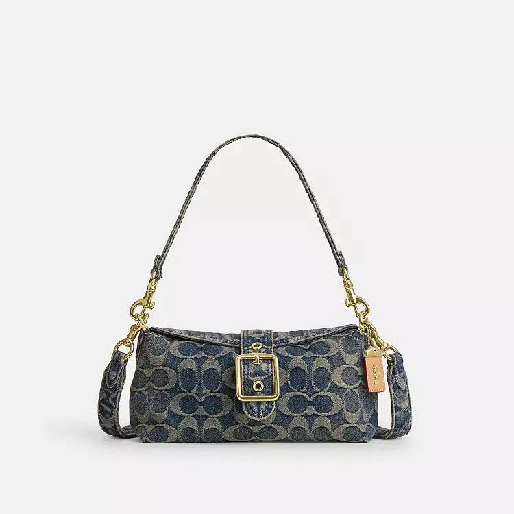 Abbie Shoulder Bag In Signature Regenerative Cotton Denim | Bags | Coach | Coach (US)