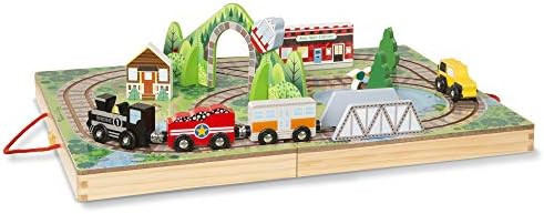 Melissa & Doug Take-Along Railroad | Amazon (US)