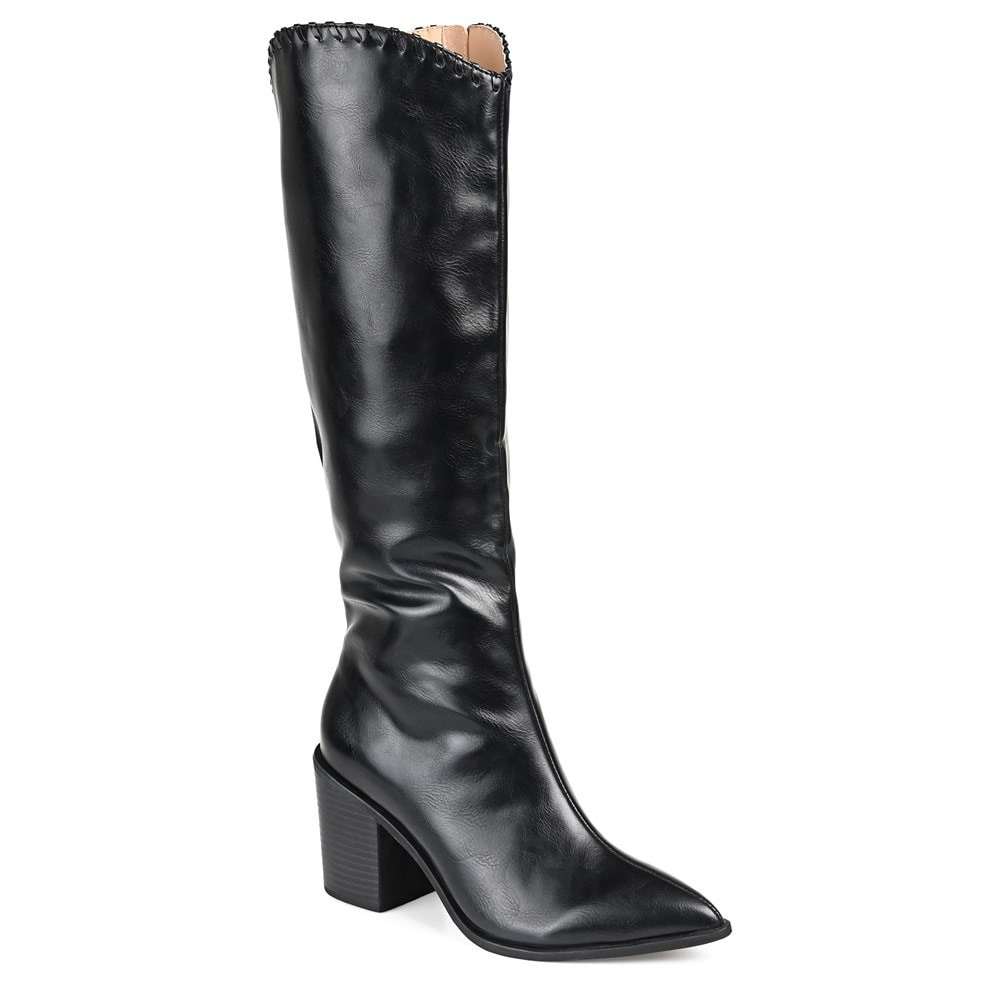 Women's Daria X-Wide Calf Block Heel Tall Boot | Famous Footwear