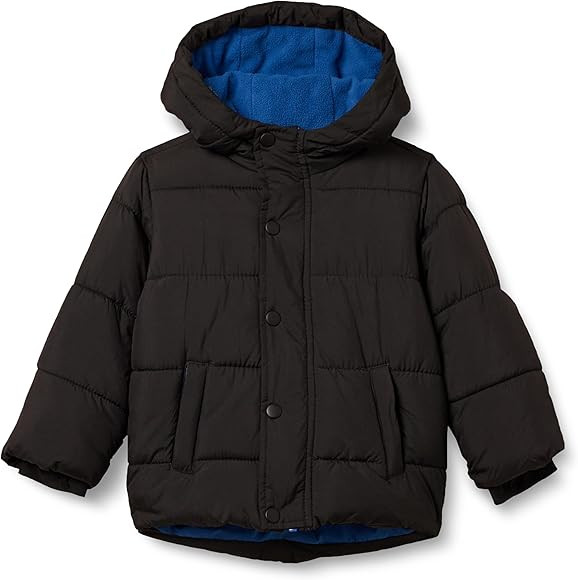 Amazon Essentials Babies, Toddlers, and Boys' Heavyweight Hooded Puffer Jacket | Amazon (US)
