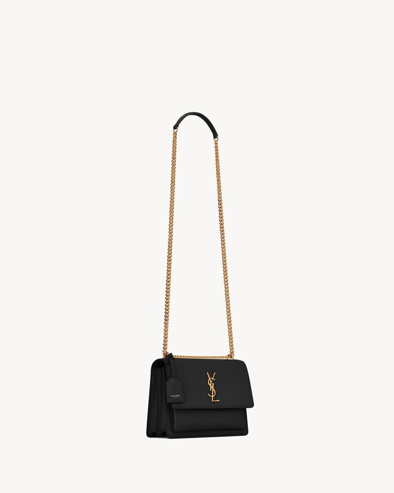 sunset medium chain bag in smooth leather | Saint Laurent Inc. (Global)