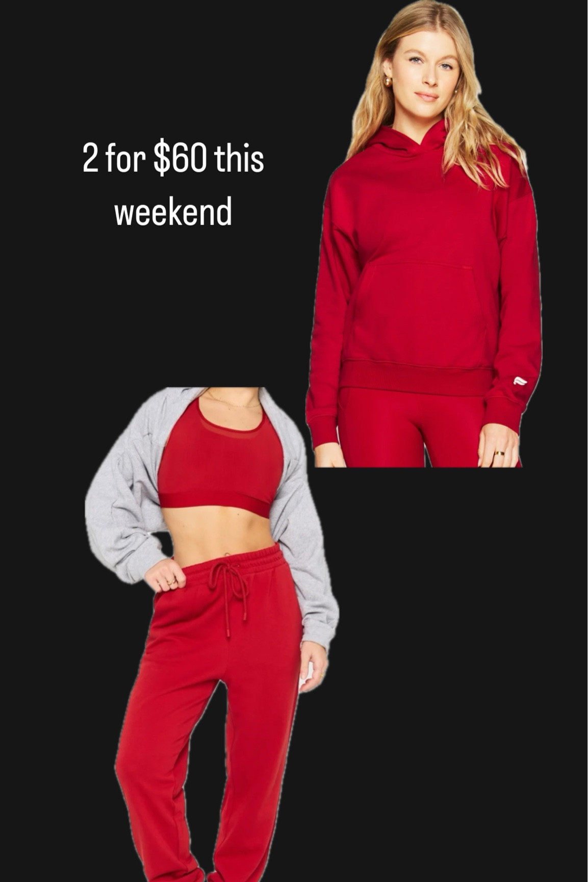 VIP sale going on this weekend - 2 for $60 and you know this set is coming home with me ❤️❤️❤️

#LTKOver40 #LTKFitness #LTKSaleAlert