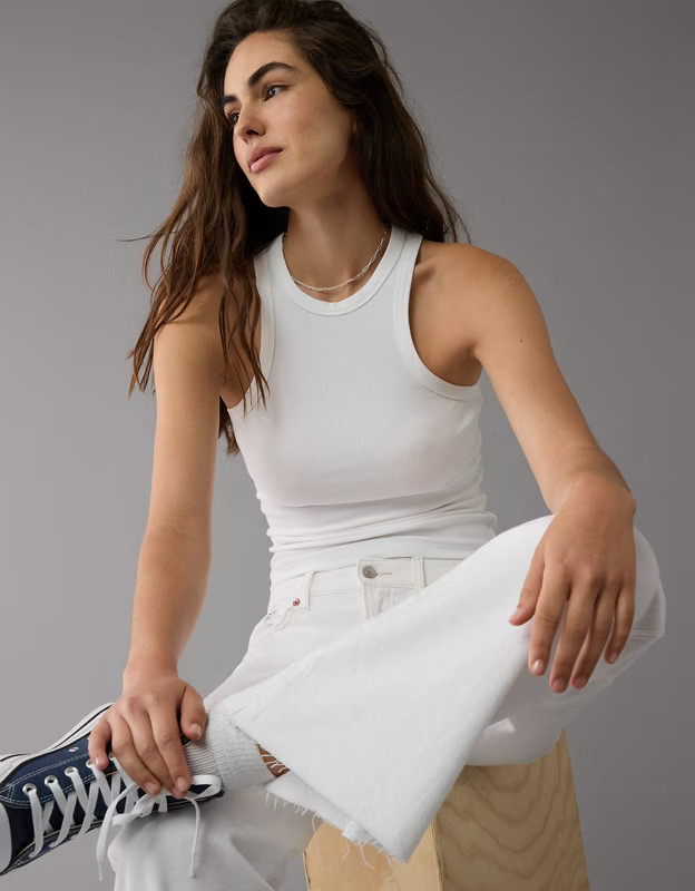 AE High Neck Tank Top | American Eagle Outfitters (US & CA)