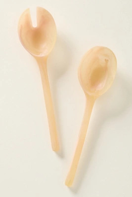 Resin Salad Servers, Set of 2 | Anthropologie (US)