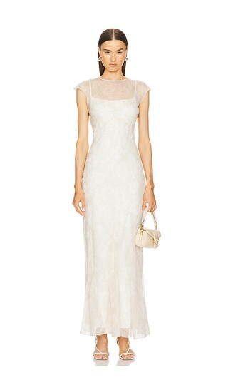 by Marianna Capucine Silk Maxi Dress in Maisy Daisy Floral | Revolve Clothing (Global)