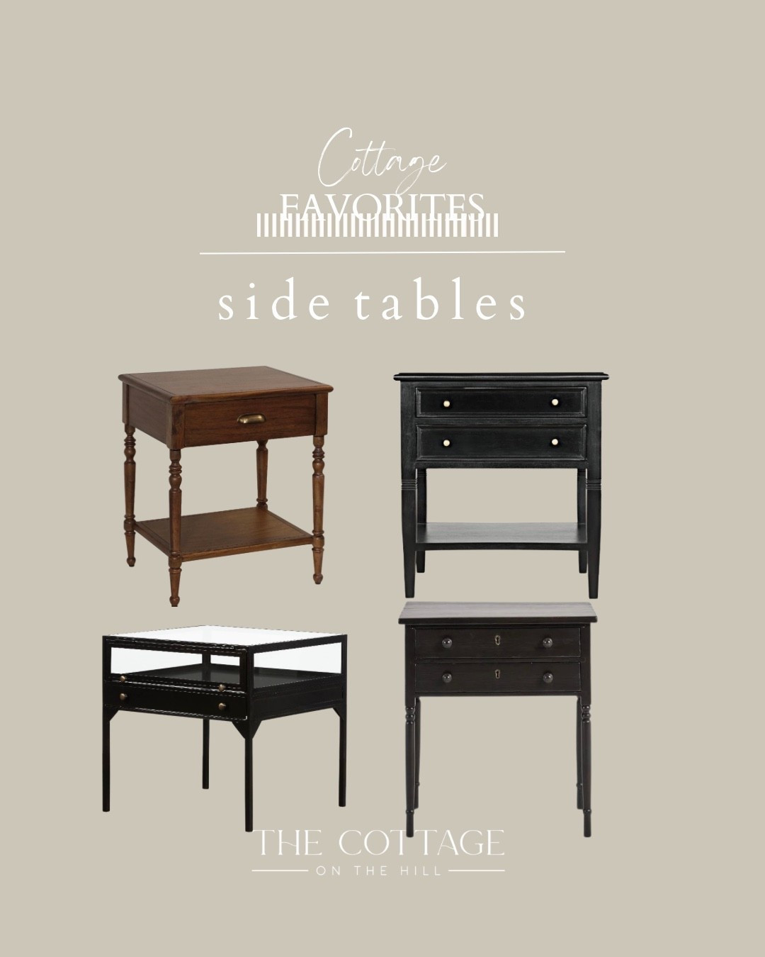 Here are some of my favorite side tables 

#LTKHome