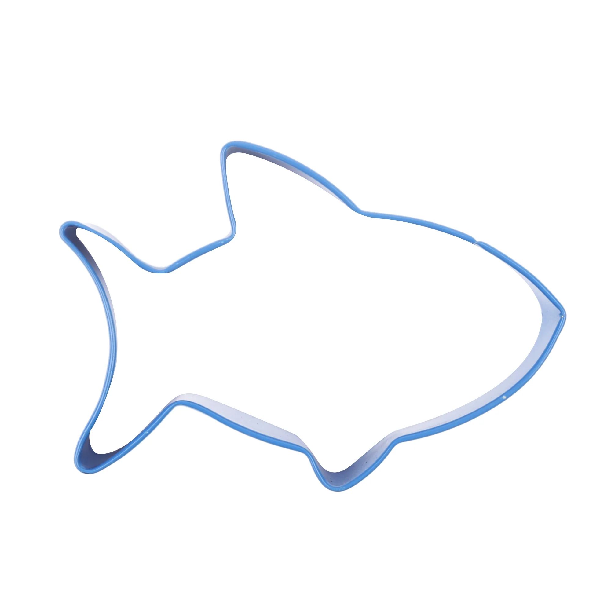 Shark Cookie Cutter, Blue, Stainless Steel, Double Side, Baking, Way to Celebrate | Walmart (US)