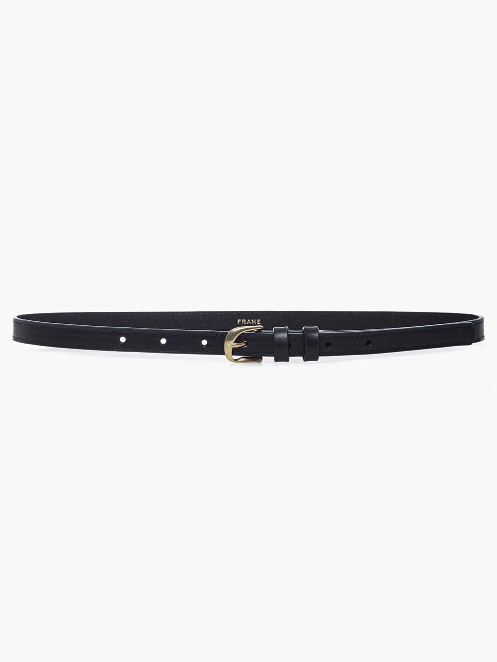 Twist Buckle Belt -- Noir | Frame Denim