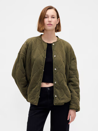 VintageSoft Quilted Oversized Jacket | Gap (US)