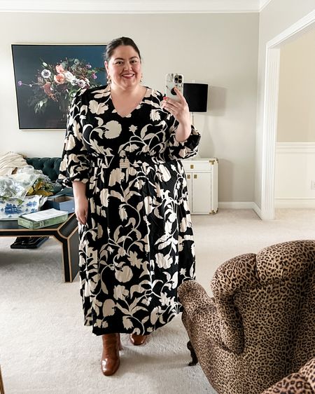 This plus size maxi dress is so comfortable and lightweight for summer into fall. Up to size 4x  

#LTKover40 #LTKunder50 #LTKplussize