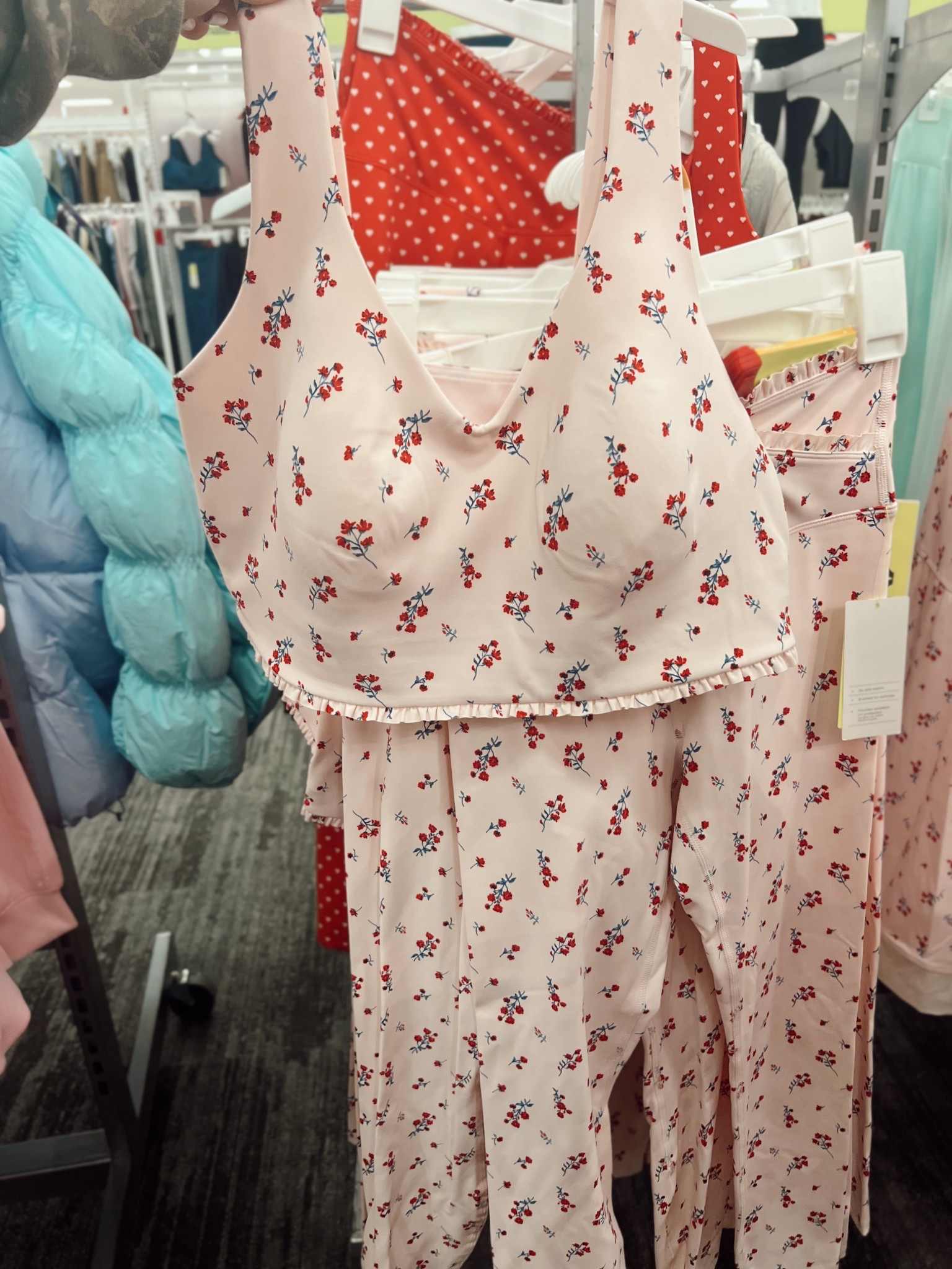 This ruffled floral is super pretty too! 

#LTKfitnessgoals #LTKActive #LTKootd