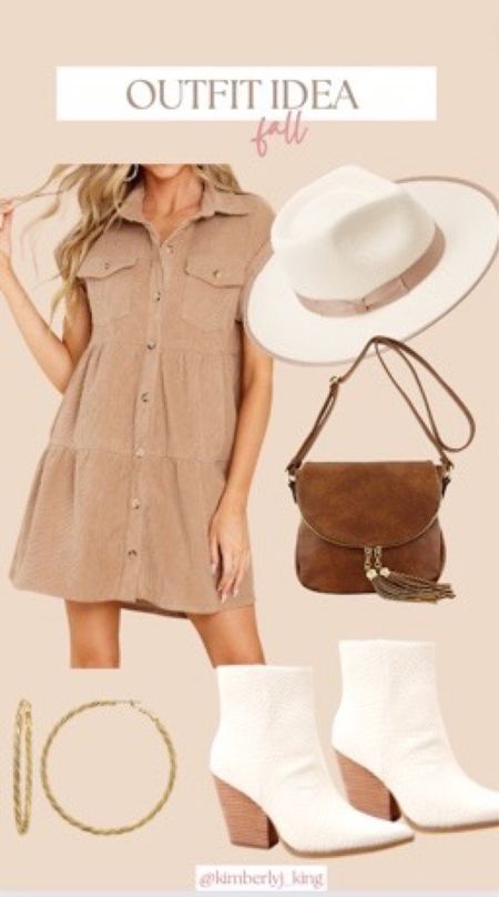 Cute fall outfit, fall dress, western dress, western outfit, Nashville outfit, fall transitional 

#LTKstyletip #LTKunder50