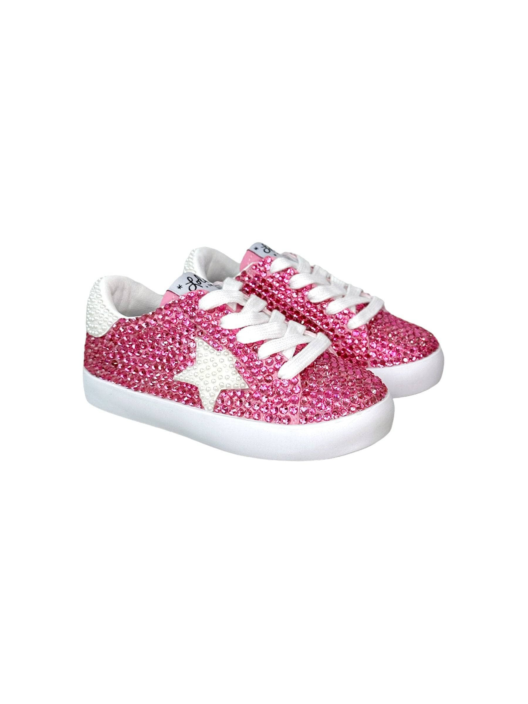 Diamonds and Pearls Sparkle Sneakers | Lola + The Boys