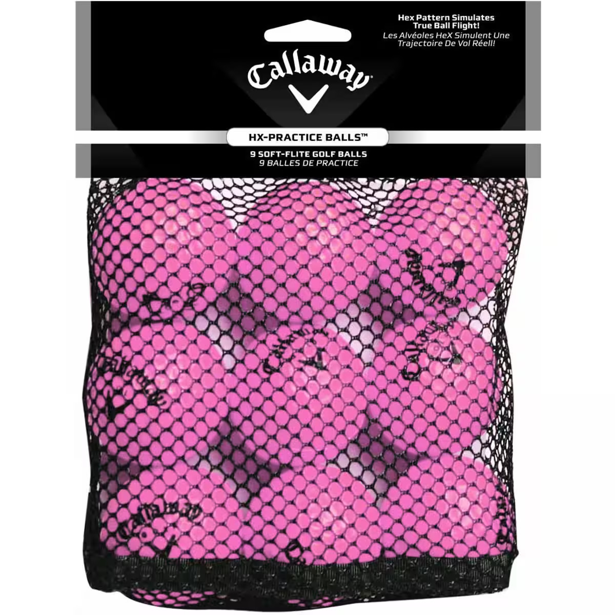 Callaway - HX-Practice Golf Balls - 9 Pack - Pink | Best Buy U.S.