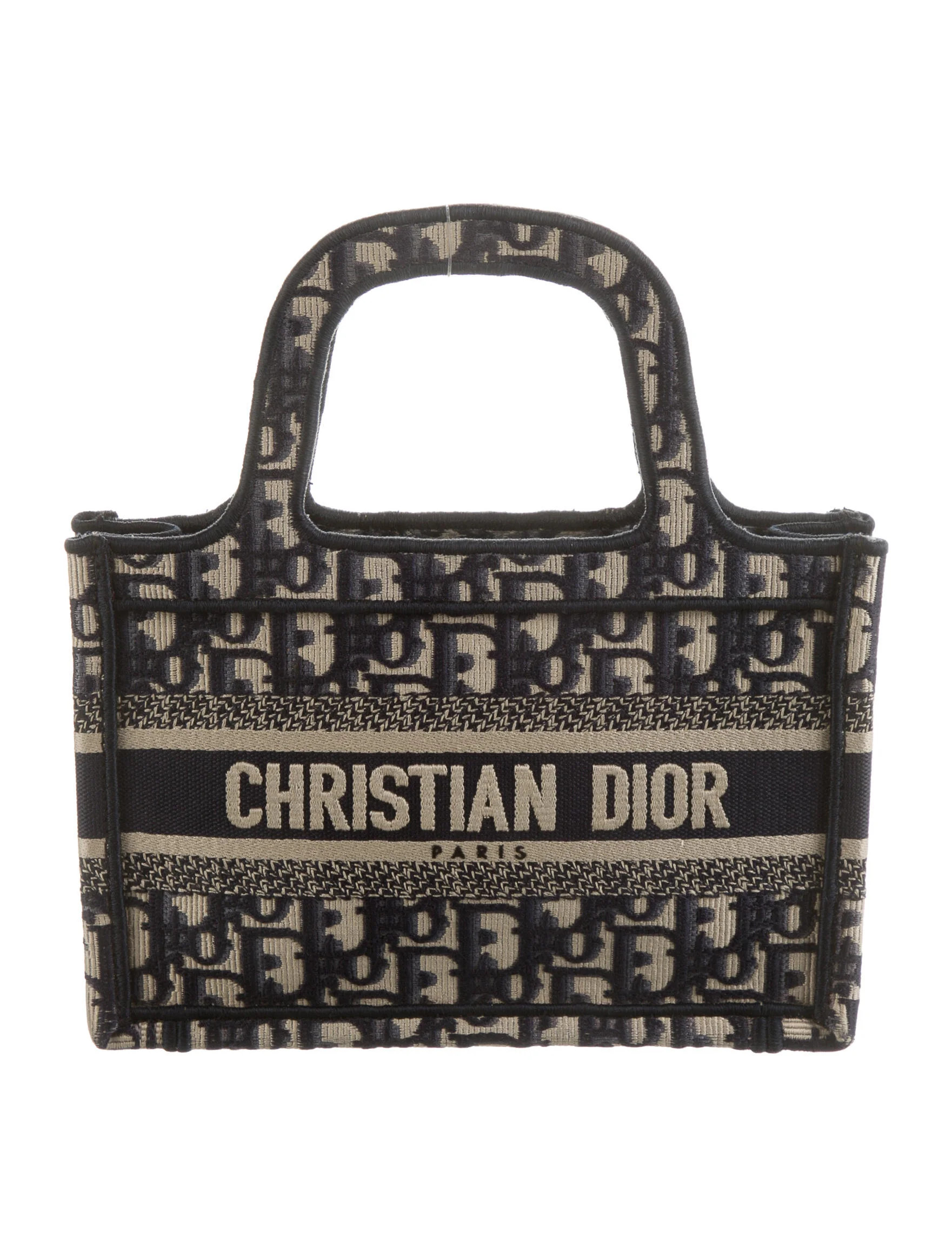 MIni Oblique Book Tote | The RealReal