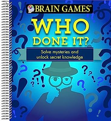 Brain Games - Who Done It?: Solve Mysteries and Unlock Secret Knowledge | Amazon (US)