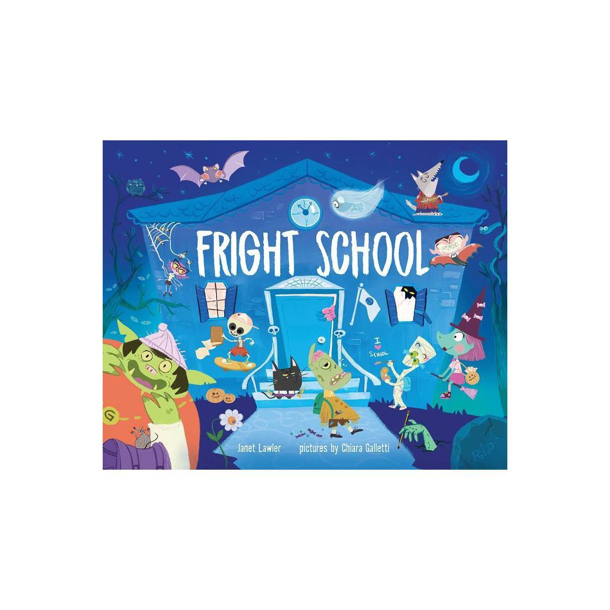 Fright School - by  Janet Lawler (Paperback) | Target