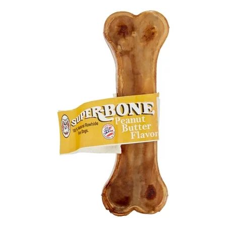 The Rawhide Express Super Bone Peanut Butter Press Rawhide Roll Recipe Bone Dog treat, 4-5 | Walmart (US)