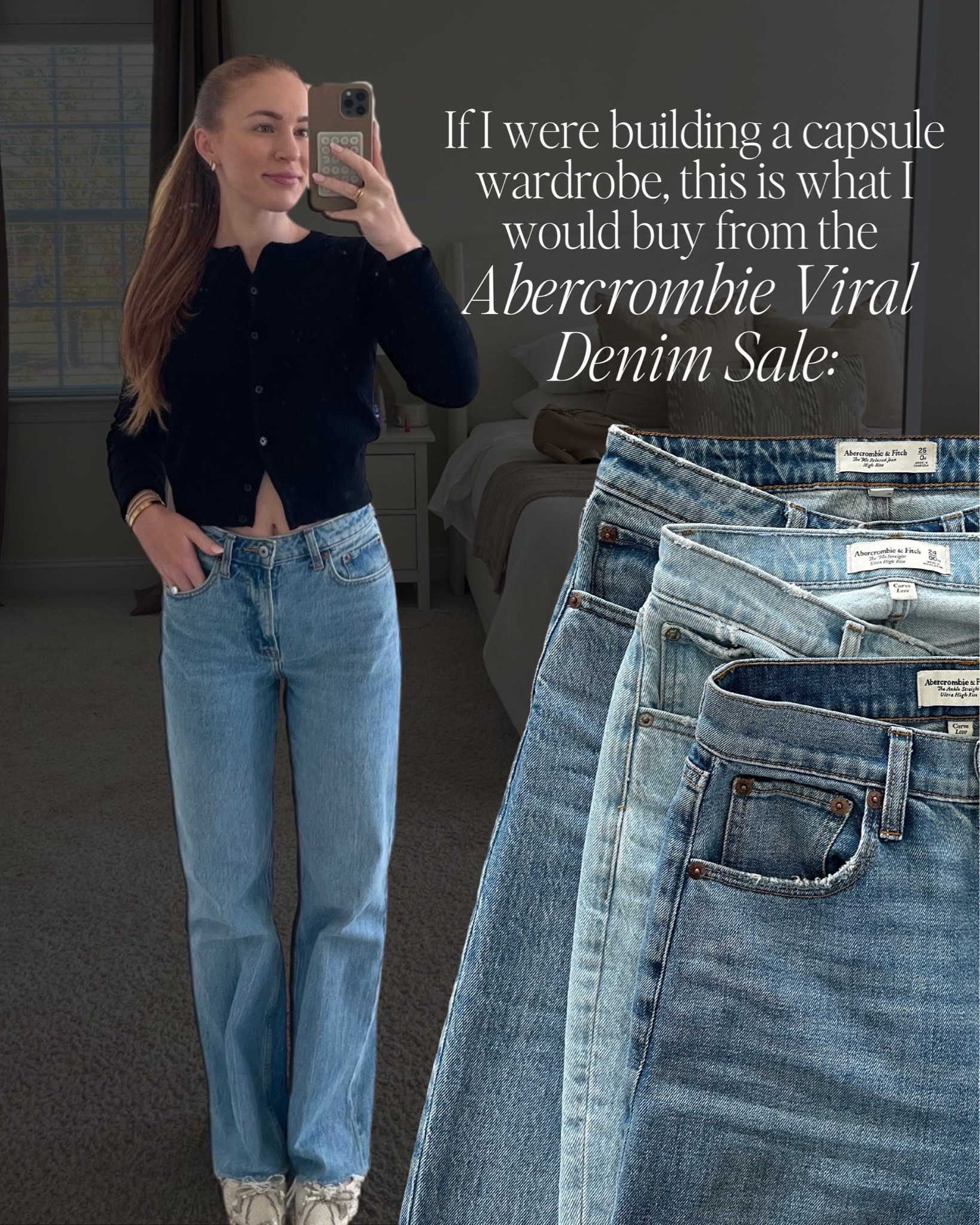Abercrombie viral denim sale 

#LTKFindsUnder100 #LTKMostLoved #LTKSaleAlert