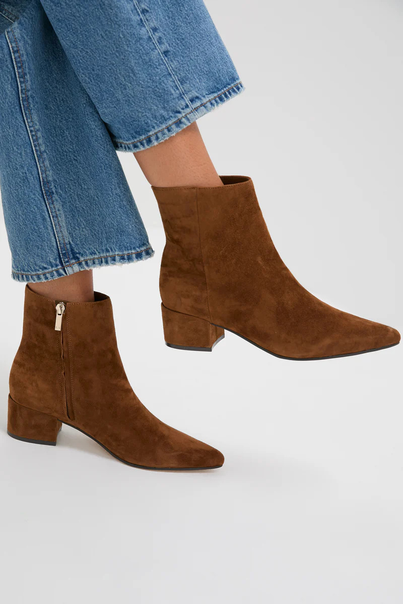 Brown Leonna Boots | Tuckernuck (US)