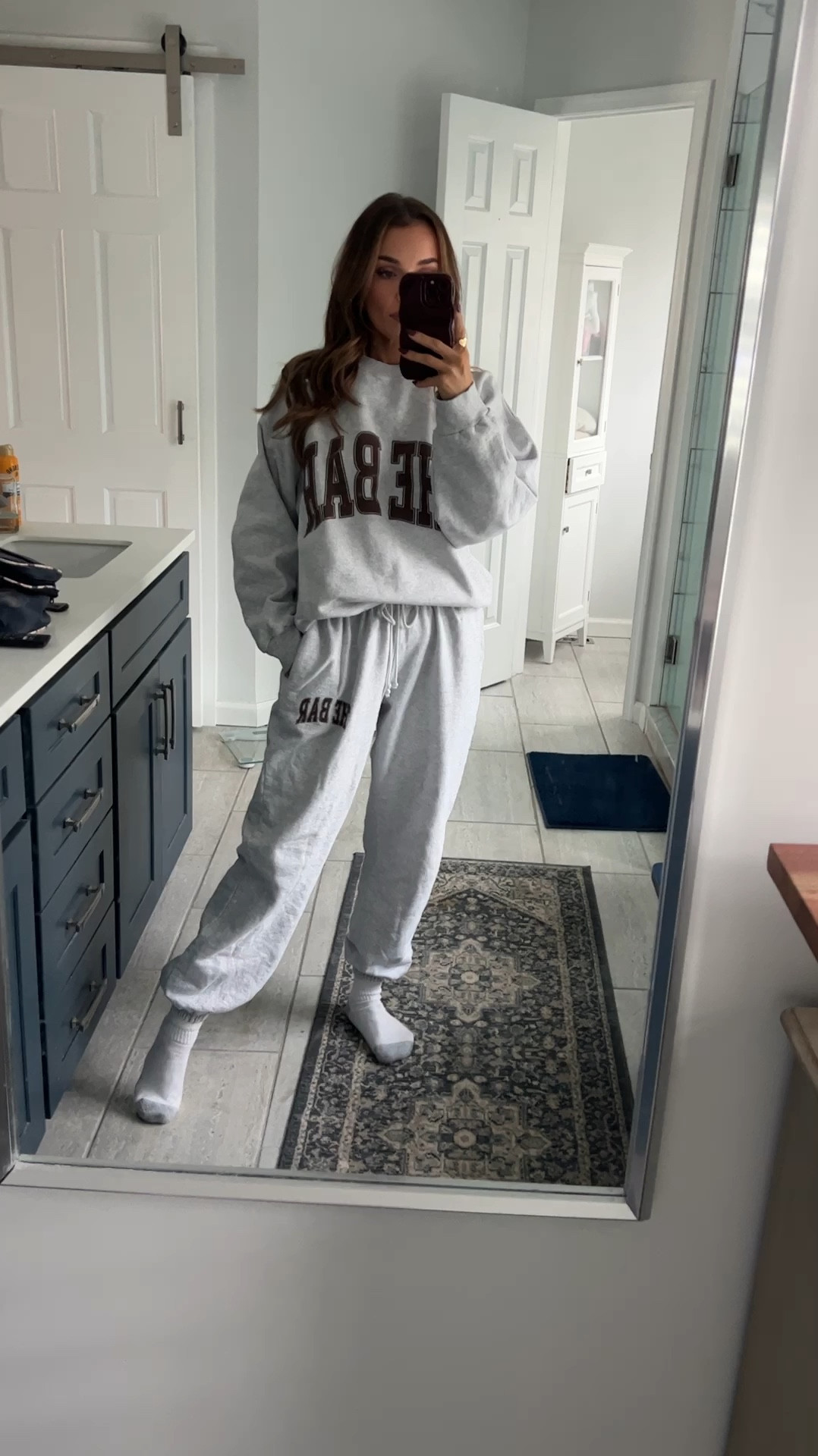 The Bar Varsity Drop is TODAY 11/20 at 12pm EST! 

Wearing size L in the top here and size M in the pants.

#LTKCyberWeek #LTKHoliday #LTKGiftGuide