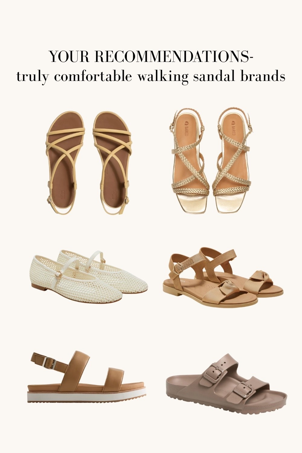 The top mentioned brands and styles when I asked on stories about truly comfortable walking sandals!

#LTKTravel #LTKSeasonal #LTKmomlife