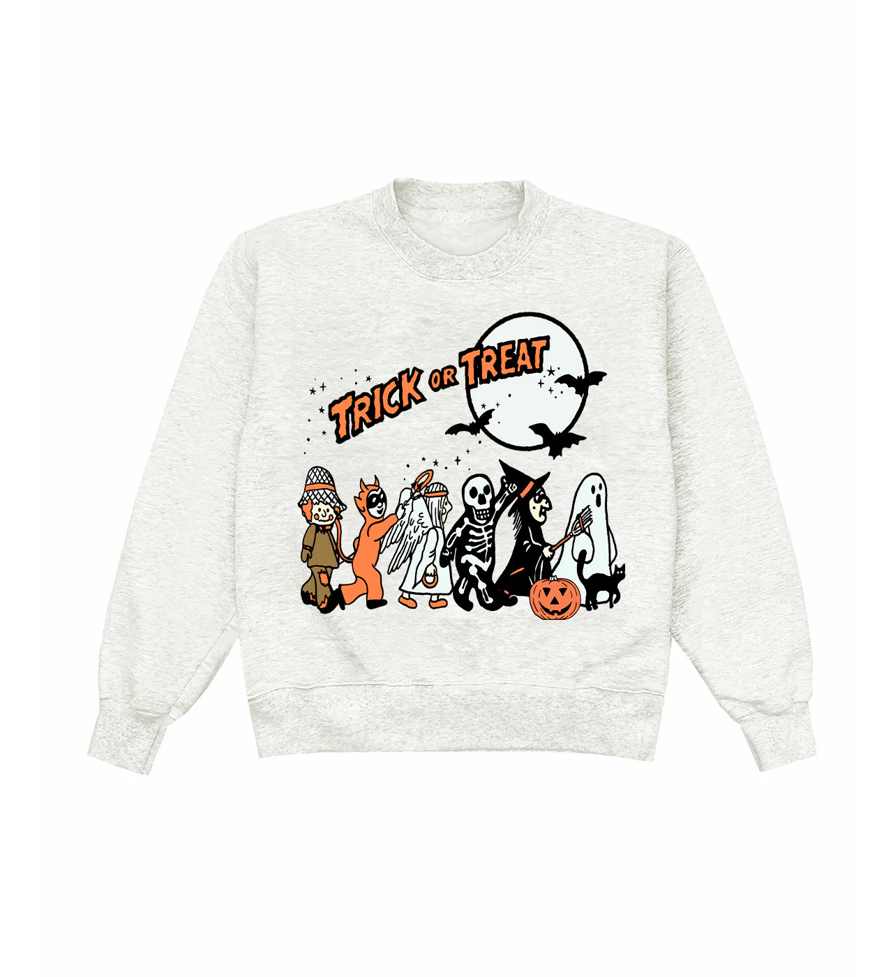 Trick or Treat! Heather Crewneck | Shop Kristin Jones