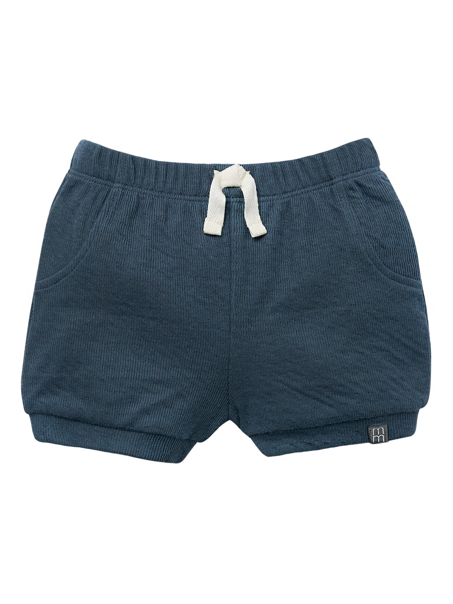 Modern Moments by Gerber Baby Neutral Organic Cuffed Shorts, Sizes 0/3 Months - 24 Months - Walma... | Walmart (US)