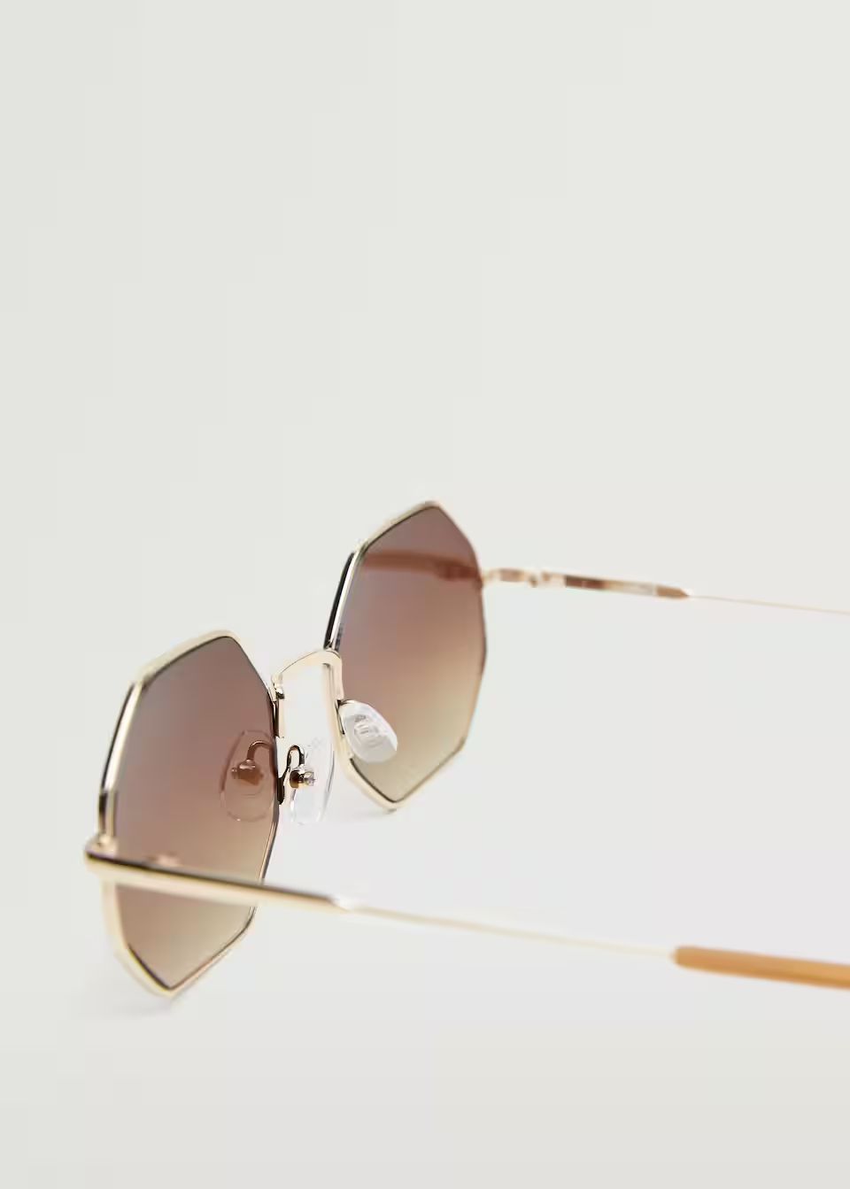 Metallic frame sunglasses | MANGO (US)