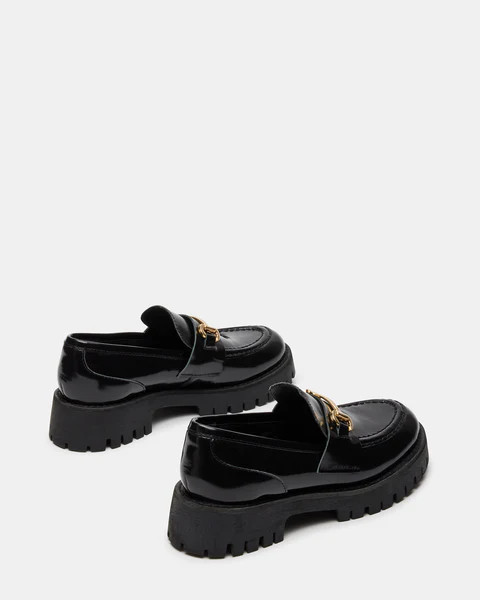 LANDO BLACK LEATHER | Steve Madden (US)