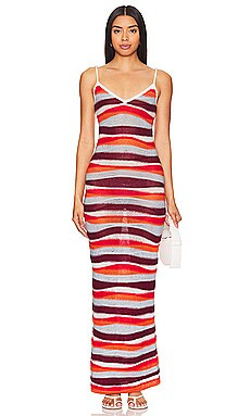 Lovers and Friends Sienna Maxi Dress in Orange Multi from Revolve.com | Revolve Clothing (Global)