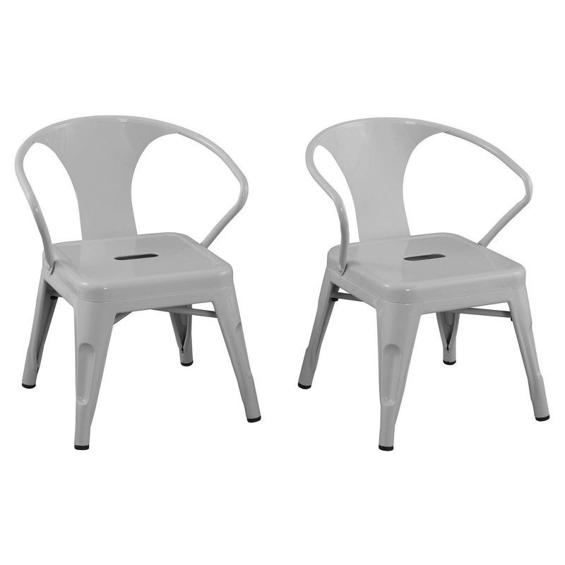 Set of 2 Harper & Hudson Kids' Metal Activity Chairs - ACEssentials | Target