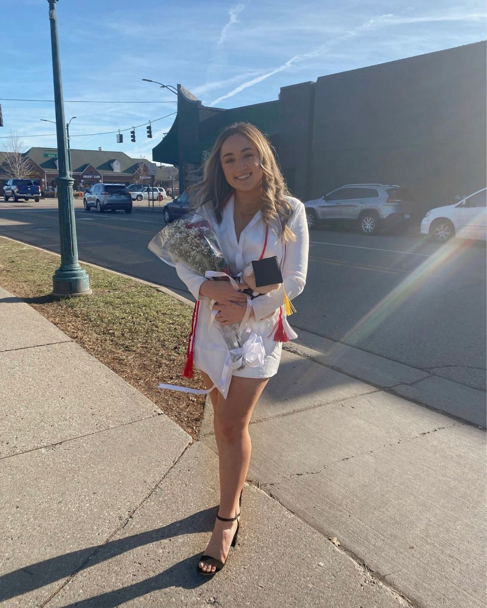 College graduation day ootd! 🎓🍾🥂

#LTKSeasonal #LTKbeauty #LTKHolidaySale